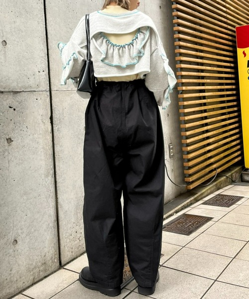 「CIAOPANIC」 カーゴパンツ FREE ベージュ レディース_画像4