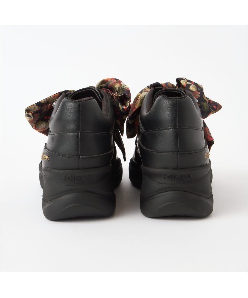 「+diana」 ローカットスニーカー 22.5cm ブラック レディース_画像4