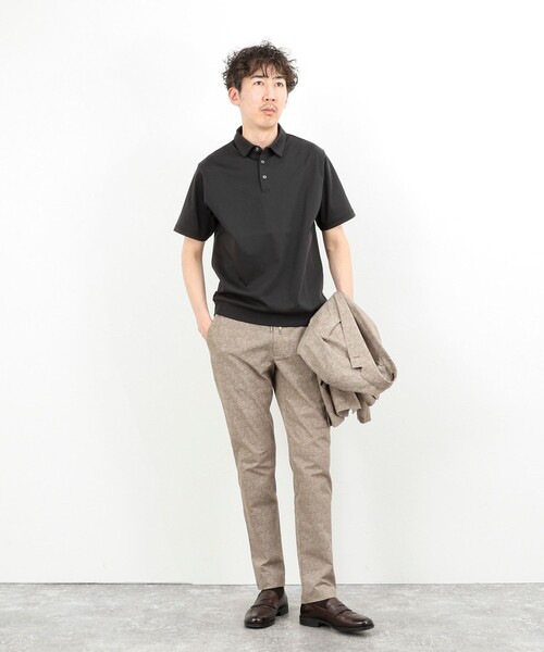 KNOSIS ポロシャツ XL 新品未開封 NOLLEY'S（ノーリーズ） ポロシャツ 半袖 「ビジカジ対応」ジャケット