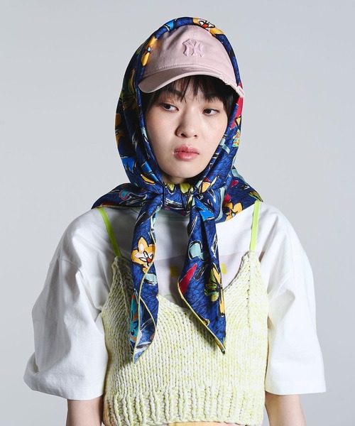 ROSE BUD（ローズバッド） スカーフ バンダナ (mici)PRINT SCARF