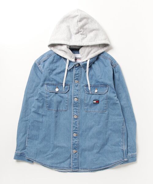 TOMMY JEANS（トミー・ジーンズ） デニムジャケット SMALL ブルー