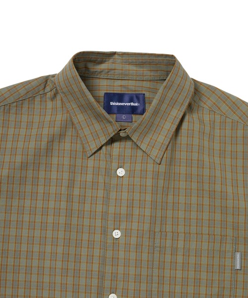 thisisneverthat（ディスイズネバーザット） シャツ Check S/S Shirt