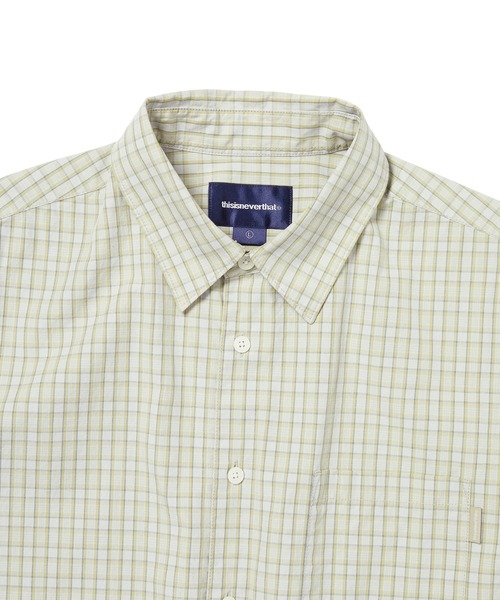thisisneverthat（ディスイズネバーザット） シャツ Check S/S Shirt