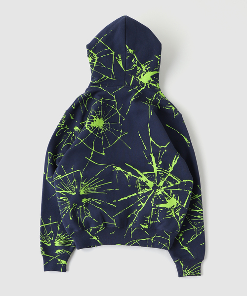 BoTT（ボット） パーカー SHATTERED ZIP HOODIE メンズ : ZOZOTOWN