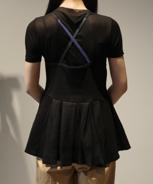 TOGA キャミソールトップス TOGA TOO キャミソール TOGA TOO Rib flare camisole : ZOZOTOWN Yahoo
