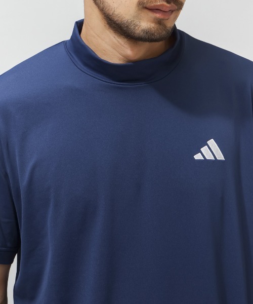 アディダスモクネックシャツ adidas（アディダス） tシャツ バックグラフィックSSモックネック