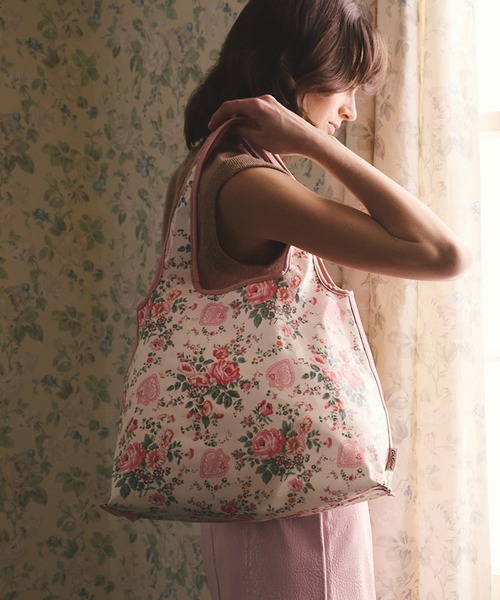 エコバッグ メリルボーン ショッパー Hackney Rose