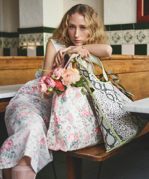 エコバッグ メリルボーン ショッパー Hackney Rose_9