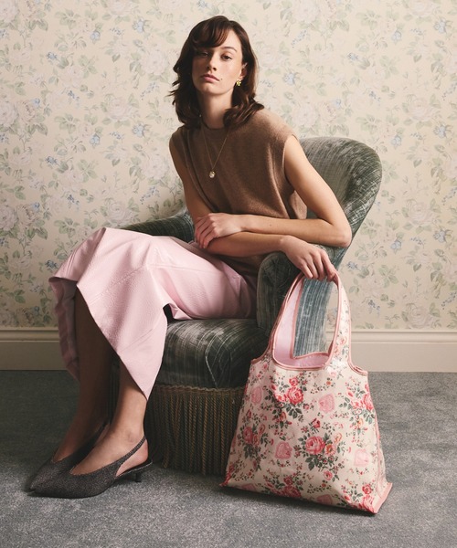 エコバッグ メリルボーン ショッパー Hackney Rose_3