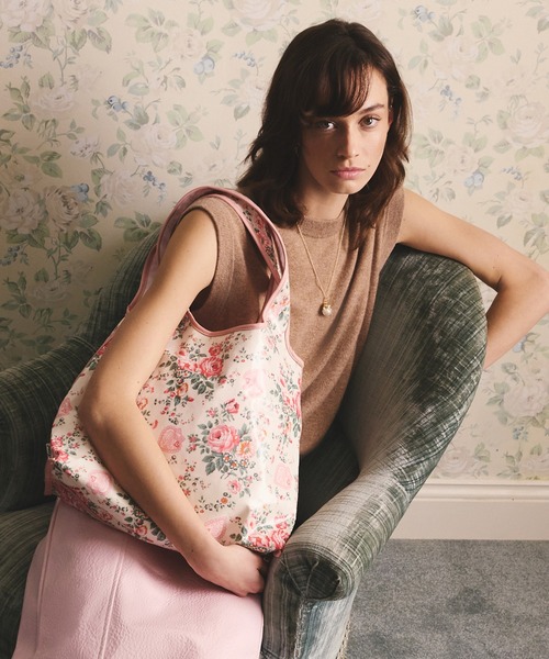 エコバッグ メリルボーン ショッパー Hackney Rose_2