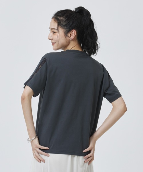 tシャツ 「adidas×アルペン限定モデル」アディダス adidas W LACE 3ST SS TEE AP レディースの画像