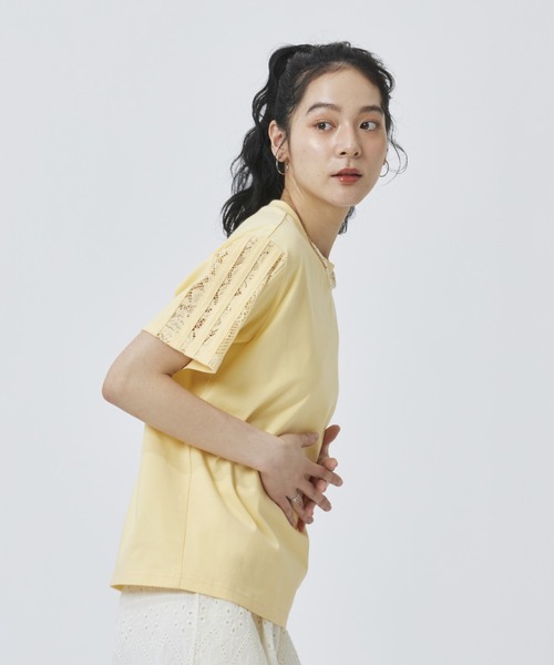 tシャツ 「adidas×アルペン限定モデル」アディダス adidas W LACE 3ST SS TEE AP レディースの画像