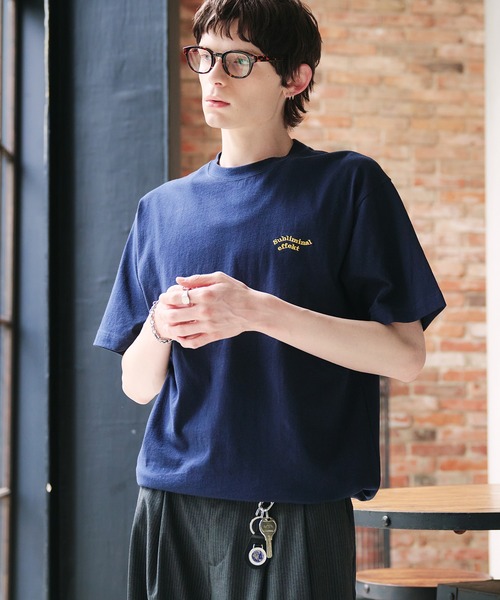 「Adoon plain」 半袖Tシャツ MEDIUM オフホワイト メンズ_画像9