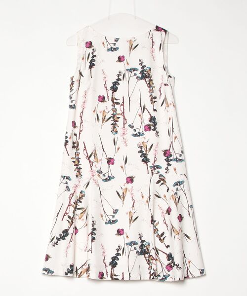 「UNTITLED」 ノースリーブワンピース 2 ホワイト レディース