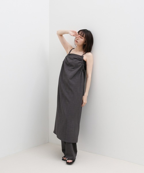 select MOCA（セレクトモカ） ワンピース サイドギャザーキャミ