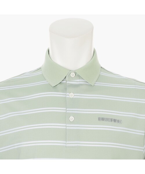 tシャツ 「BRIEFING GOLF／ブリーフィングゴルフ」MEN’S DOUBLE STRIPE POLO RF メンズの画像