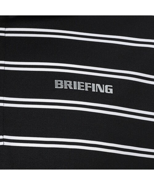 tシャツ 「BRIEFING GOLF／ブリーフィングゴルフ」MEN’S DOUBLE STRIPE POLO RF メンズの画像