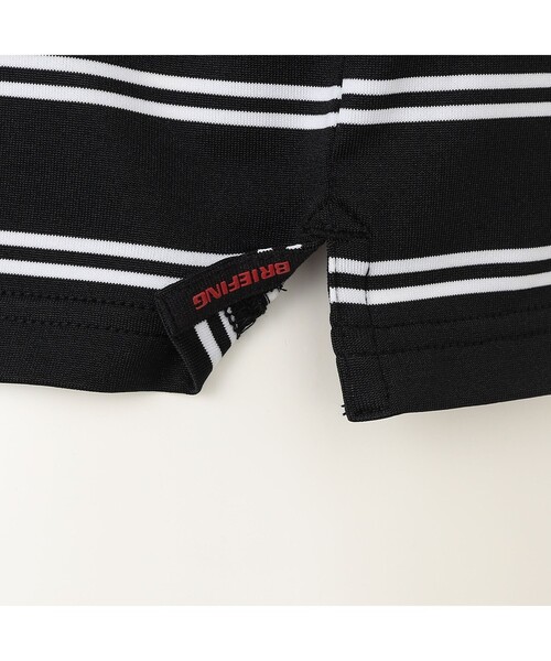 tシャツ 「BRIEFING GOLF／ブリーフィングゴルフ」MEN’S DOUBLE STRIPE POLO RF メンズの画像