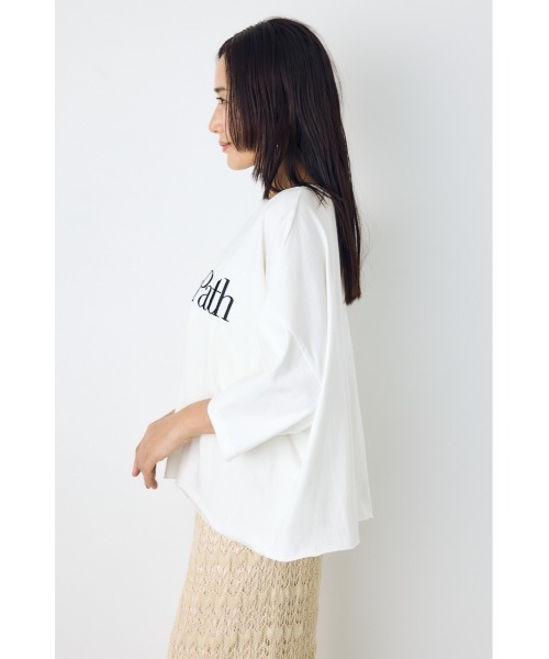 AZUL BY MOUSSY（アズールバイマウジー） tシャツ 刺繍ロゴTシャツ