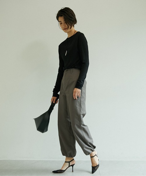「GALLARDAGALANTE」 パンツ 0 ベージュ レディース_画像7