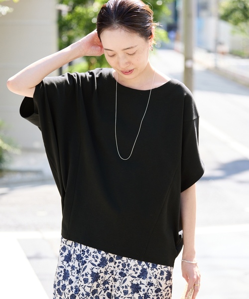 「SLOBE IENA」 半袖カットソー FREE ベージュ レディース_画像10