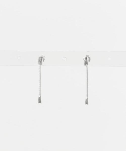 ピアス SMELLY so’　minimal bar chain pierce レディースの画像