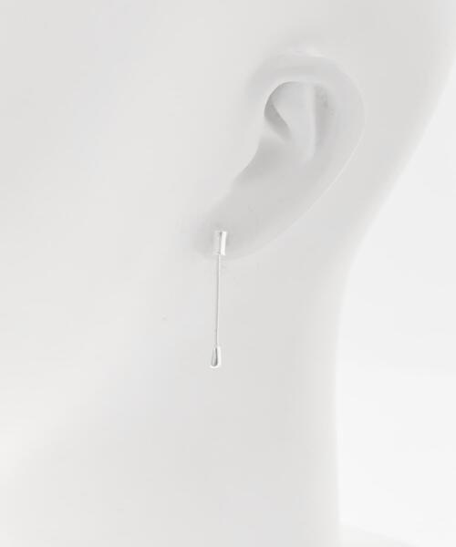 ピアス SMELLY so’　minimal bar chain pierce レディースの画像