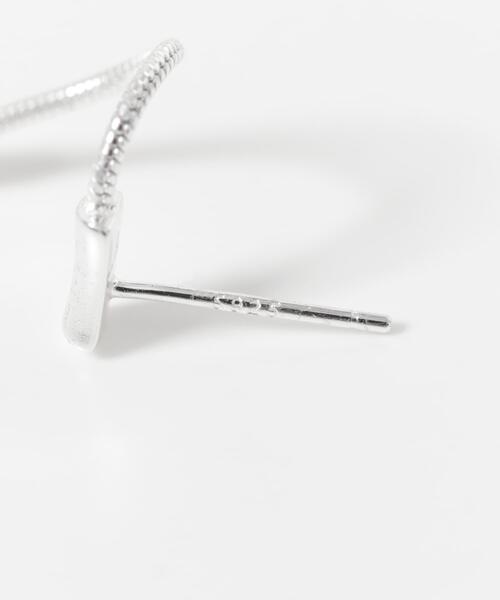 ピアス SMELLY so’　minimal bar chain pierce レディースの画像