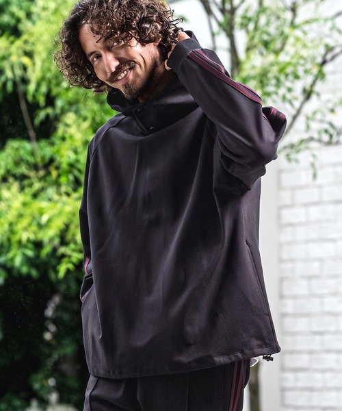 CAMBIO（カンビオ） パーカー mpa4156-Ponte Jersey Side Line 2B