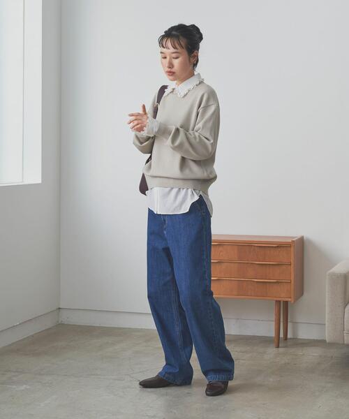 「URBAN RESEARCH DOORS」 長袖シャツ MEDIUM オフホワイト レディース_画像8