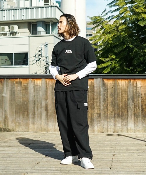 「BANKS」 半袖Tシャツ LARGE ライトグリーン メンズ_画像8