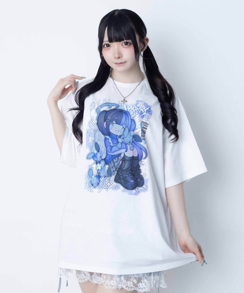 Whinny tシャツ 半袖 Whinny/「2026夏新作♪」闇うさぎ飼い慣らし