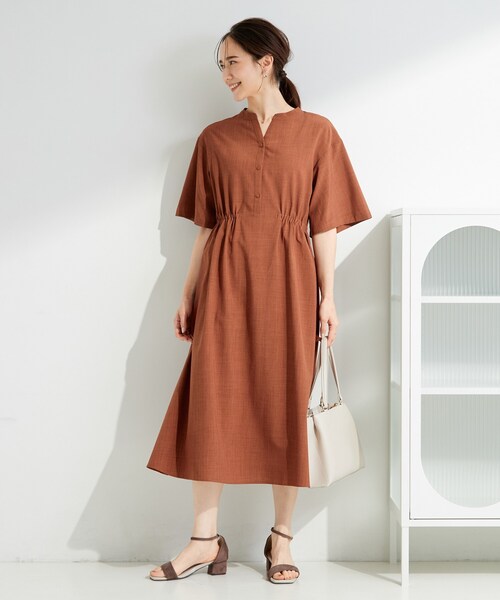 SHOO・LA・RUE（シューラルー） ワンピース 半袖 「洗濯機可/S-LL