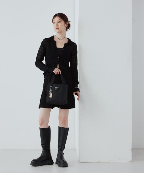 「PAUL & JOE ACCESSOIRES」 トートバッグ FREE ブラック レディース_画像6