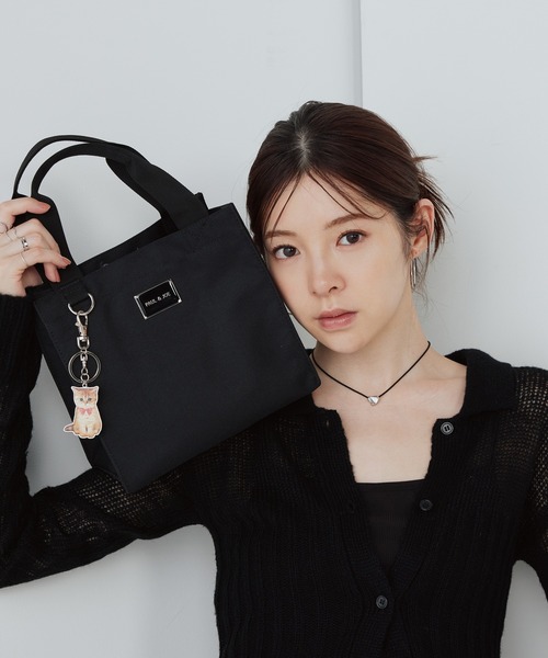 「PAUL & JOE ACCESSOIRES」 トートバッグ FREE ブラック レディース_画像7