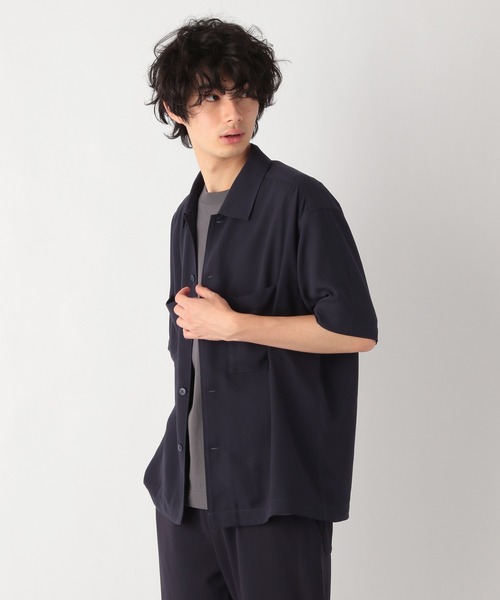 バリエーションボータイシャツ ブラック B.D shirt（シャツ/ブラウス）｜wjk（ダヴルジェイケイ）の