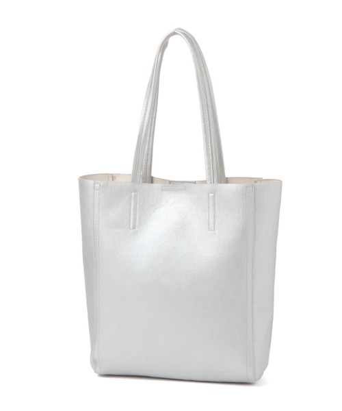 LAKOLE（ラコレ） トートバッグ バッグ フェイクレザー軽量トート