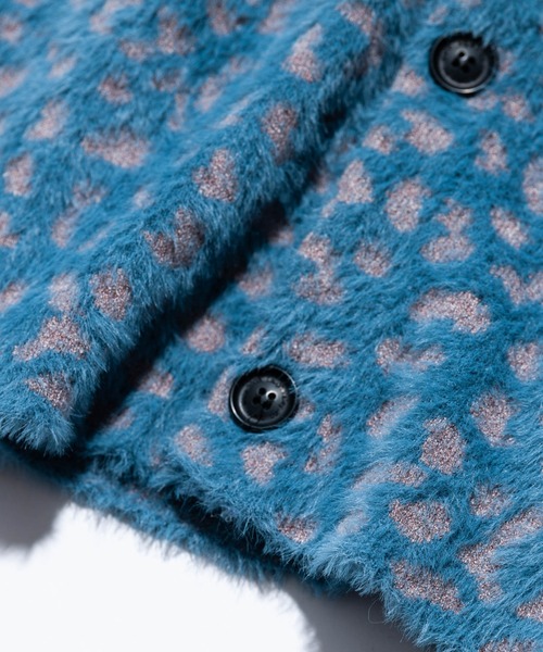 glamb（グラム） カーディガン Fuzzy Leopard Cardigan / ファジー