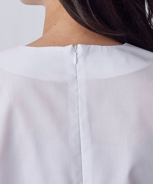 NARACAMICIE（ナラカミーチェ） ブラウス シャツ 袖口ダブルフリルプル