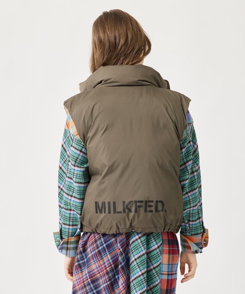 MILKFED. ダウンベスト ベスト REVERSIBLE PUFFER VEST