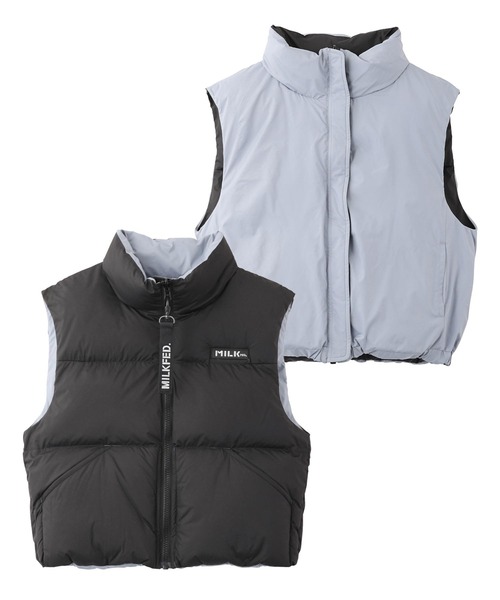 セール】ダウン｜MONOGRAM DENIM PUFFER VEST / SUPPLIER