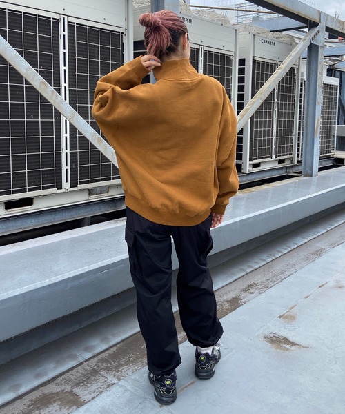 RVCA（ルーカ） トレーナー スウェット スウェット ハイネック ルーズ