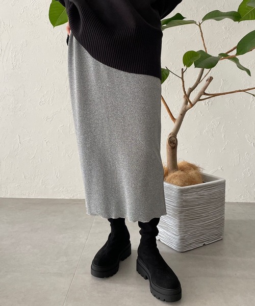 スカート ラメタイトスカート 972680 レディース : 75579261  