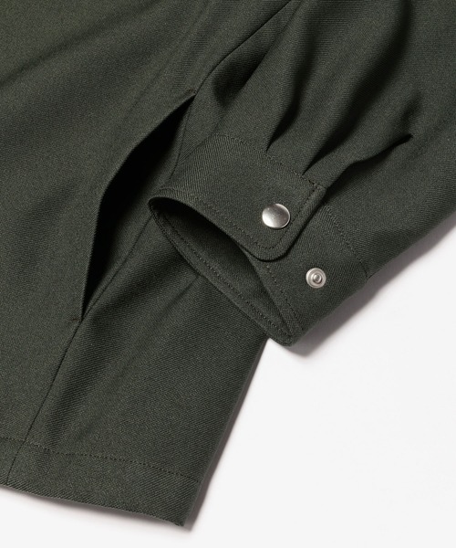 ジャケット ブルゾン MR.OLIVE ミスターオリーブ / RETRO POLYESTER TWILL ZIP UP COACH JACKET レト MR OLIVE ミスターオリーブ RETRO POLYESTER TWILL ZIP UP COACH JACKET