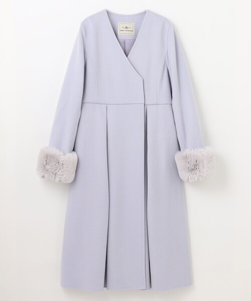 GRACE CONTINENTAL（グレースコンチネンタル） ノーカラーコート