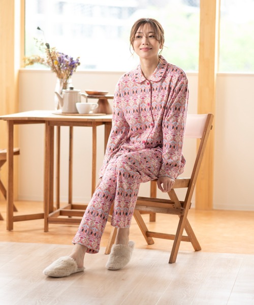 LIBERTY. パジャマ ルームウェア 「LIBERTY」スムースプリント
