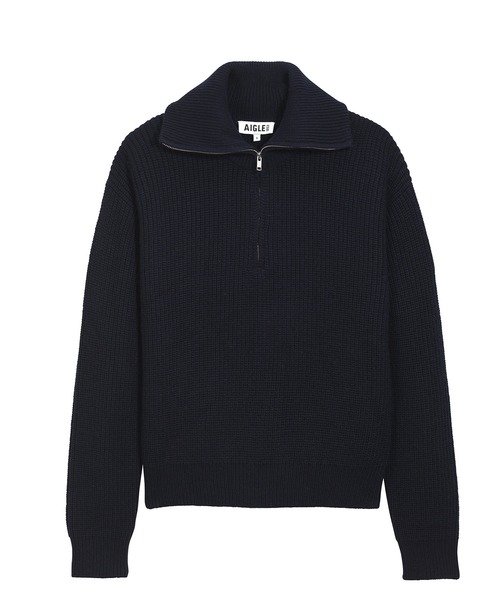 AIGLE / エーグル ウール ハーフジップニットセーター ウール ハーフジップニットセーター | AIGLE/エーグル | 三越