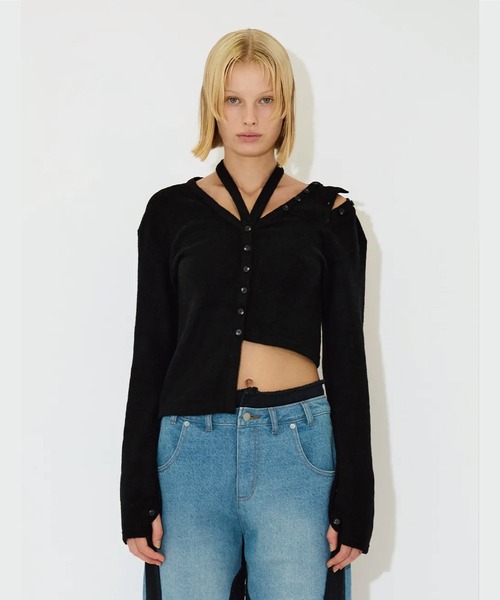 VIAVANDA 4WAY BUTTON KNIT SHIRT ポロニット VIAVANDA 4WAY BUTTON KNIT SHIRT ポロニット - メルカリ
