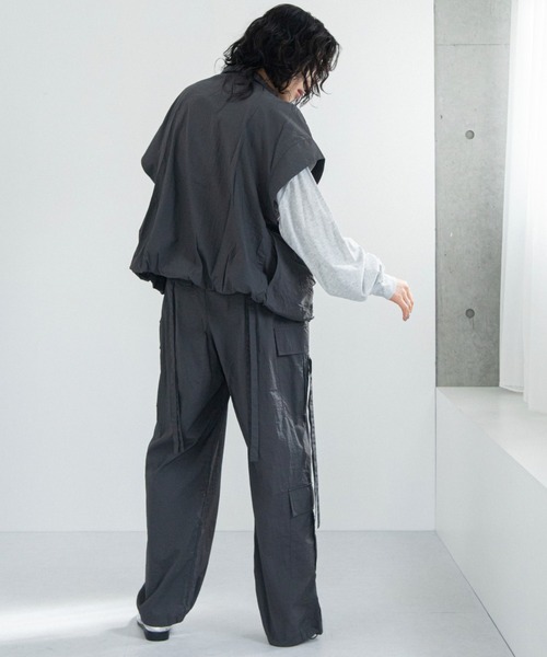 ベスト ジレ サイドドロストZIPベスト レディース : ZOZOTOWN