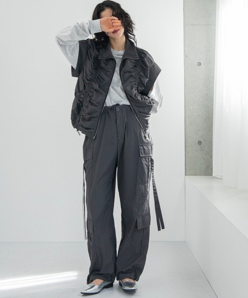 Eimee Law（エイミーロウ）の「ランダムプリーツドロストベスト